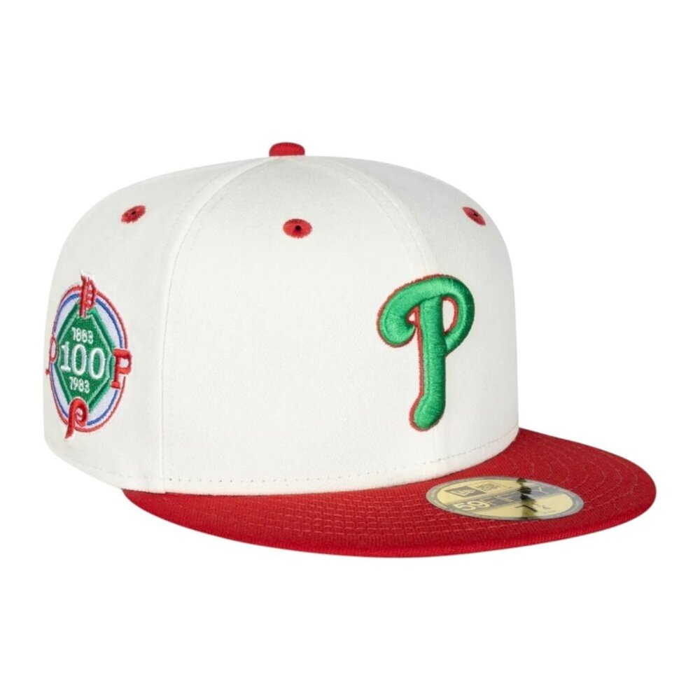 New Era Philadelphia Phillies 59FIFTY Fitted Hat Cap Mascot Pin Pack